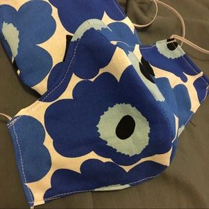 Marimekko Mini Unikko fabric print masks (2ct)